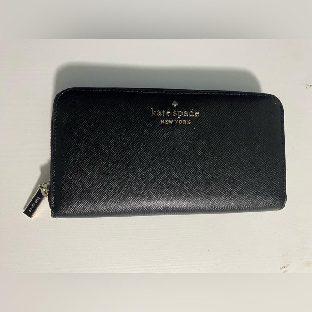 Kate Spade Staci Large Continental Wallet (Black)